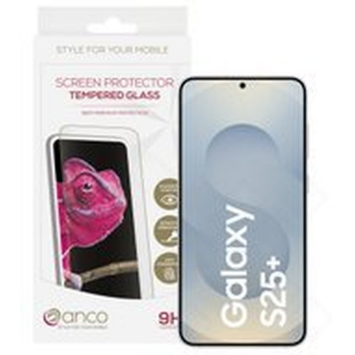 anco Tempered Glass Fullscreen für S926B, S936B Samsung Galaxy S24+, S25+ - black
