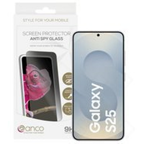 anco Tempered Glass Anti-Spy für S921B, S931B Samsung Galaxy S24, S25