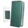anco Bookcase basic magnetic für S936B Samsung Galaxy S25+ - dark green