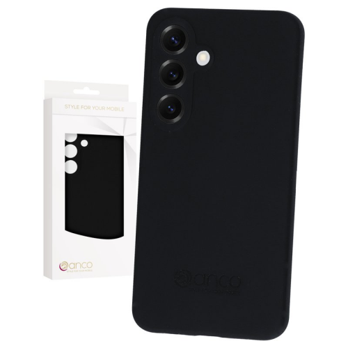 anco Liquid Silicone Case für S936B Samsung Galaxy S25+ - black