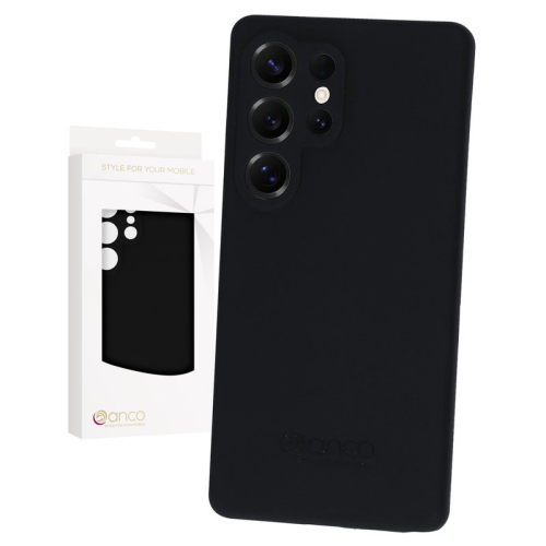 anco Liquid Silicone Case für S938B Samsung Galaxy S25 Ultra - black