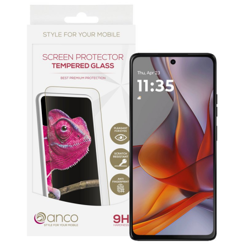 anco Tempered Glass Fullscreen für Motorola Moto G75 5G
