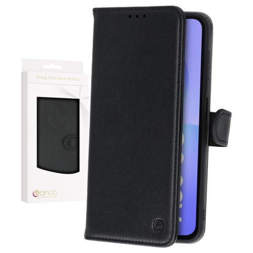 anco Basic Bookcase für A366B Samsung Galaxy A36 5G - black
