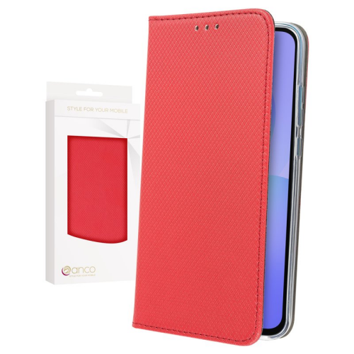 anco Bookcase basic magnetic für A366B Samsung Galaxy A36 5G - red