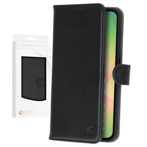 anco Basic Bookcase für A566B Samsung Galaxy A56 5G - black