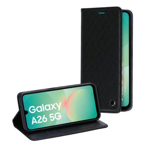 anco Bookcase Style magnetic für A266B Samsung Galaxy A26 5G - black