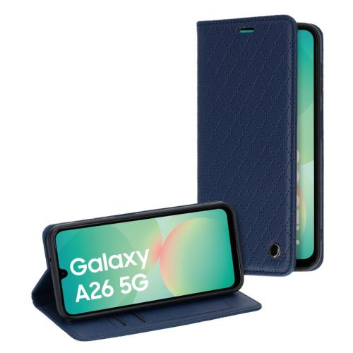 anco Bookcase Style magnetic für A266B Samsung Galaxy A26 5G - blue
