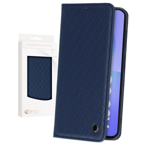 anco Bookcase Style magnetic für A366B Samsung Galaxy A36 5G - blue