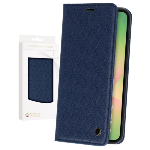 anco Bookcase Style magnetic für A566B Samsung Galaxy A56 5G - blue