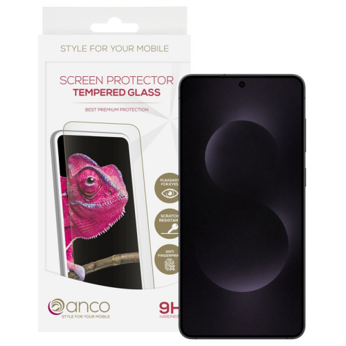 anco Tempered Glass Fullscreen für S937B Samsung Galaxy S25 Edge - black