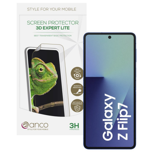 anco 3D Expert Lite Folie LCD für Samsung Galaxy Z Flip7