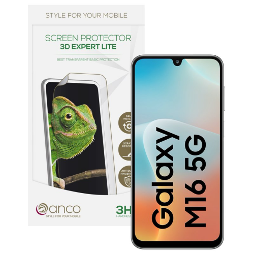 anco 3D Expert Lite Folie für M166B Samsung Galaxy M16