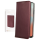 anco Bookcase basic magnetic für M166B Samsung Galaxy M16 5G - burgundy