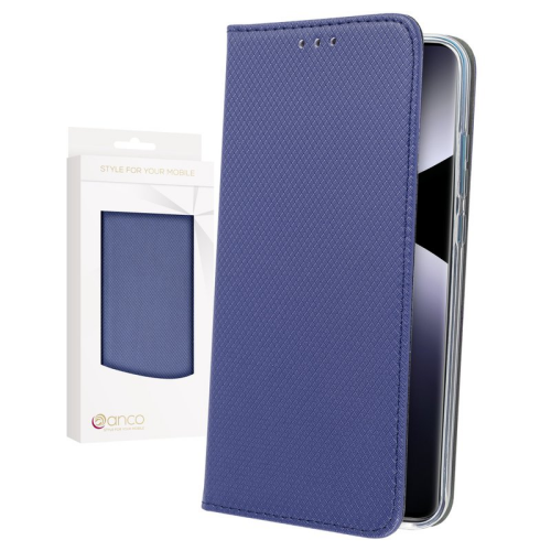 anco Bookcase basic magnetic für Xiaomi Redmi Note 14 Pro 4G - navy blue
