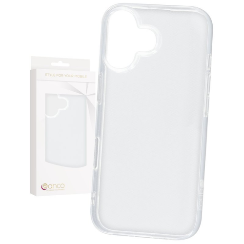anco Super Slim Case für Apple iPhone 17 - transparent