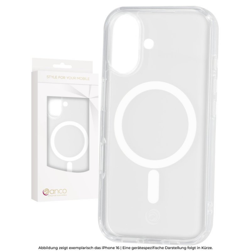 anco Magnetic Case für Apple iPhone 17 Pro - crystal