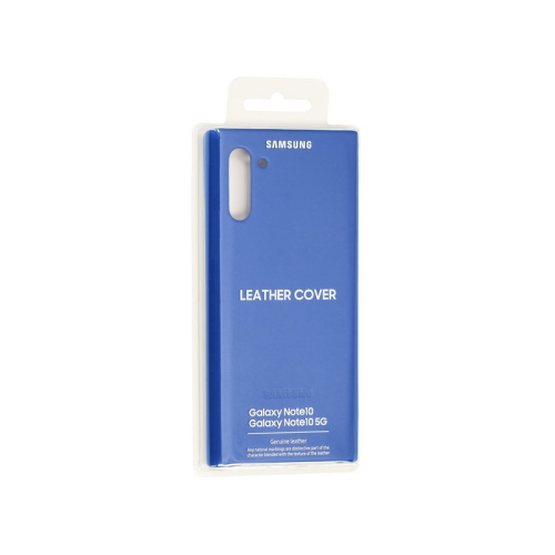 Leather Abdeckung blue/gelb EF-VN970LLEGWW für Samsung Galaxy Note 10 SM-N970F