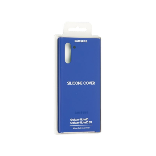 Silicone Abdeckung blue/blau EF-PN970TLEGWW für Samsung Galaxy Note 10 SM-N970F