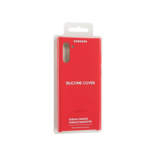 Silicone Abdeckung red/rot EF-PN970TREGWW für Samsung Galaxy Note 10 SM-N970F