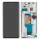 Display Modul mit Rahmen und Toucheinheit starlight white/weiß 5D68C21453 für Motorola Edge 30 Ultra XT2241