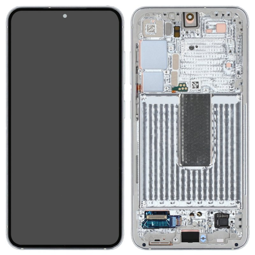 Display Modul mit Rahmen und Toucheinheit lime GH82-30480F für Samsung Galaxy S23 (SM-S911B)