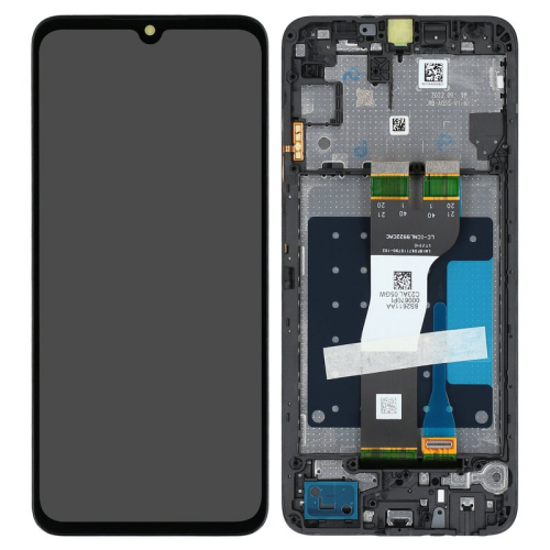 Display Modul mit Rahmen und Toucheinheit black/schwarz GH81-24364A für Samsung Galaxy A05s SM-A057G