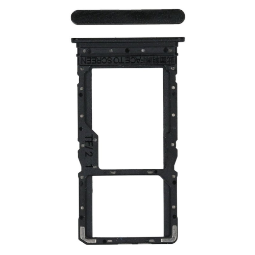 SIM-Karten Halter midnight black/schwarz 1611701000369A für Xiaomi Redmi 12 4G (23053RN02A)