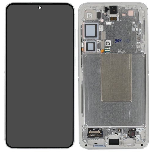 Display Modul mit Rahmen und Toucheinheit Einheit marble grey/gray/grau GH82-33410B für Samsung Galaxy S24+ SM-S926B