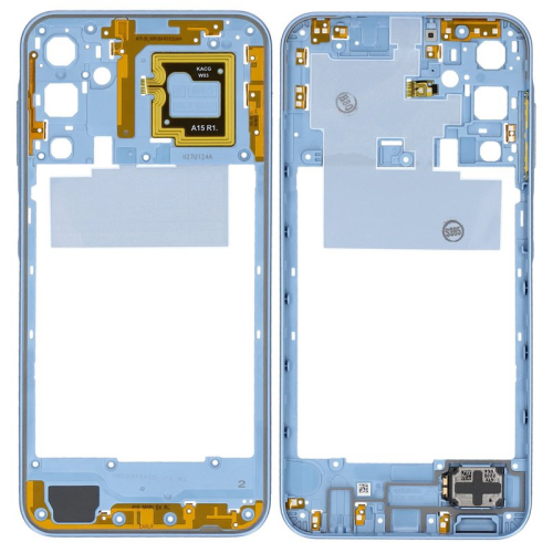 Haupt Rahmen blue/blau GH82-33641D für Samsung Galaxy A15 5G SM-A156B