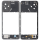 Haupt Rahmen steel grey/grau 5S58C23091 für Motorola Moto G14 XT2341