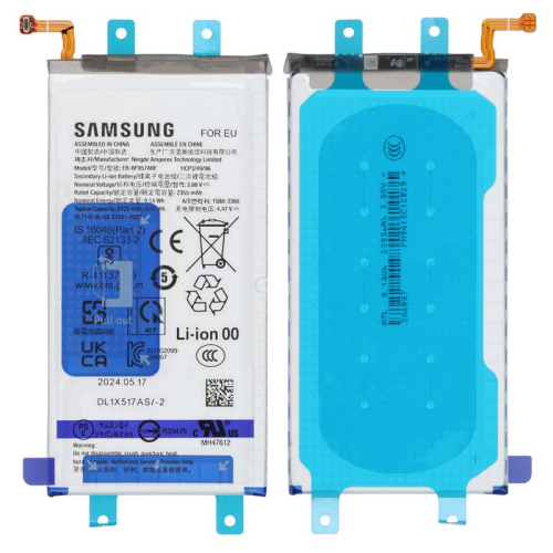 Li-Ion Akku Sub EB-BF957ABE für Samsung Galaxy Z Fold6 SM-F956B