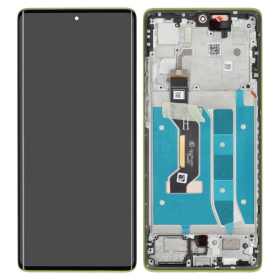 Display Modul mit Rahmen und Toucheinheit olive...