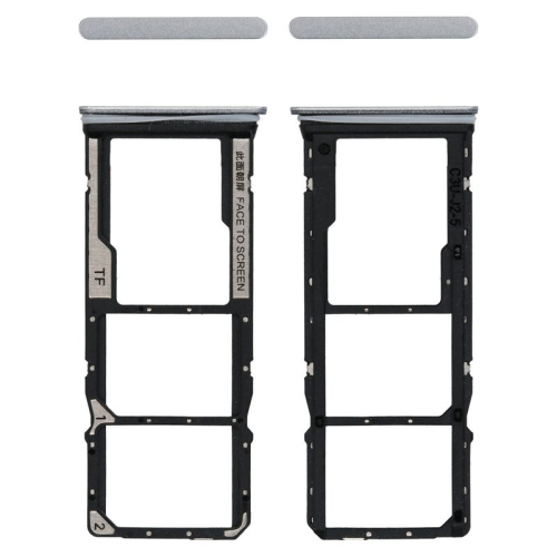 SIM-Karten Halter startrail silver/silber 1611701000480A für Xiaomi Redmi 13C 5G (23124RN87G)