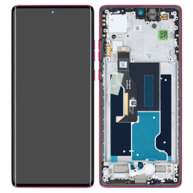 Display Modul mit Rahmen und Toucheinheit hot pink/rosa...