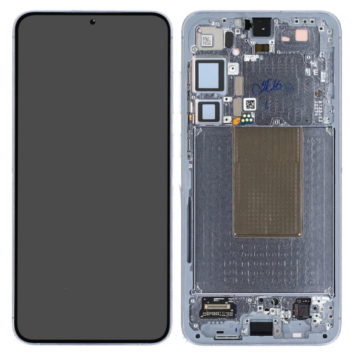 Display Modul mit Rahmen und Toucheinheit Einheit sapphire blue/blau GH82-33410F für Samsung Galaxy S24+ (SM-S926B)