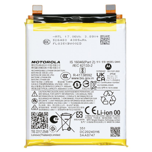 Li-Ion Akku QM45 SB18E05583 für Motorola Edge 50 Pro XT2403