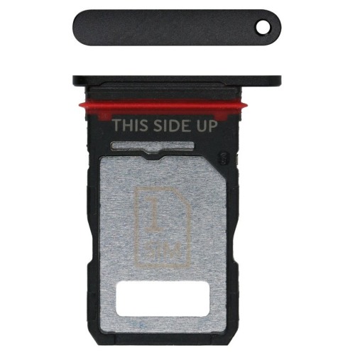 SIM-Karten Halter eclipse black/schwarz SMO8D75658 für Motorola Edge 40 XT2303