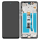 Display Modul mit Rahmen und Toucheinheit charcoal grey/grau 5D68C29066 für Motorola Moto G75 5G XT2437