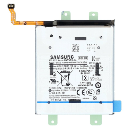Li-Ion Akku BS936ABY EB-BS936ABE für Samsung Galaxy S25+ (SM-S936B)