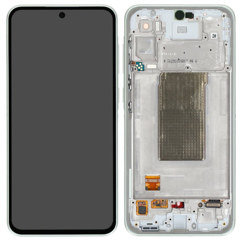 Display Modul mit Rahmen und Toucheinheit awesome lime GH82-36841C für Samsung Galaxy A36 5G (SM-A366B)