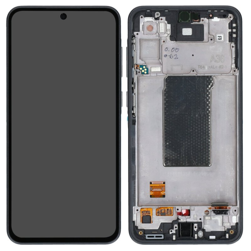 Display Modul mit Rahmen und Toucheinheit Einheit awesome black/schwarz GH82-36841A für Samsung Galaxy A36 5G (SM-A366B)