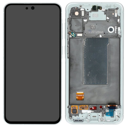 Display Modul mit Rahmen und Toucheinheit Einheit awesome lightgray GH82-36829BASS für Samsung Galaxy A56 5G (SM-A566B)