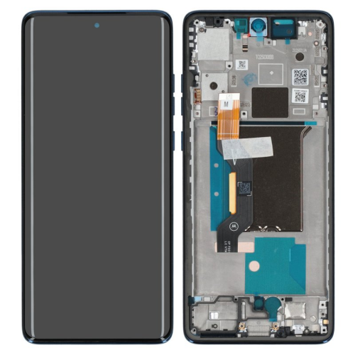 Display Modul mit Rahmen und Toucheinheit gibraltar sea 5D68C29943 für Motorola Edge 60 XT2505