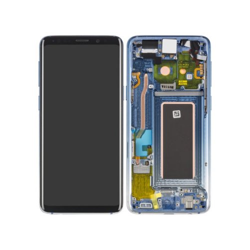 Display Modul mit Toucheinheit polaris blue/blau GH97-21696G für Samsung Galaxy S9 SM-G960F