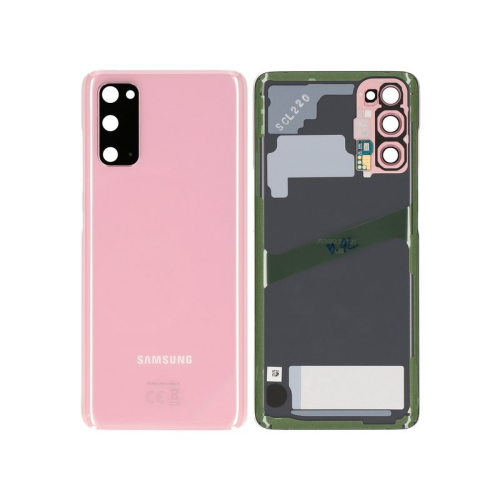 Batteriedeckel Rückseite Akkudeckel cloud pink/rosa GH82-22068C für Samsung Galaxy S20 SM-G980F