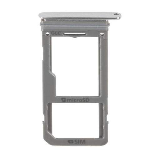 SIM SD-Karten Halter/Lesegerät arctic silver/silber GH98-41131B für Samsung Galaxy S8 SM-G950F