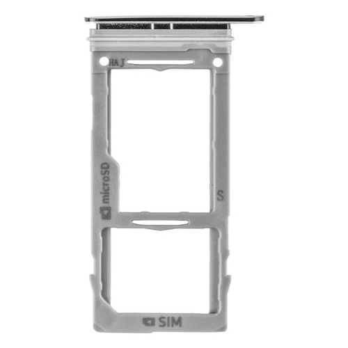 SIM SD-Karten Halter/Lesegerät midnight black/schwarz GH98-42576A für Samsung Galaxy S9 SM-G960F