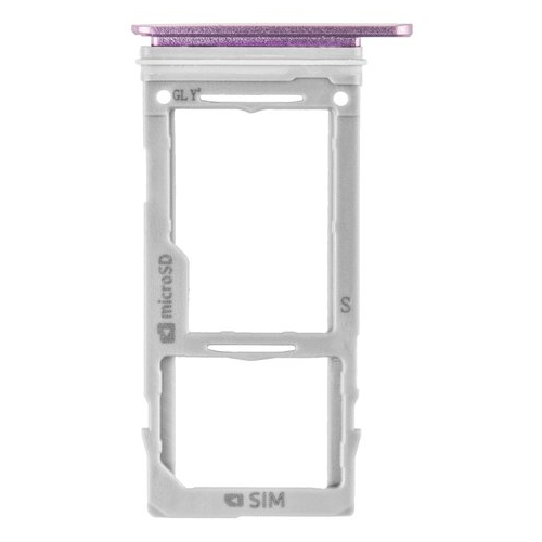 SIM SD-Karten Halter/Lesegerät lilac purple GH98-42638B für Samsung Galaxy S9 SM-G960F