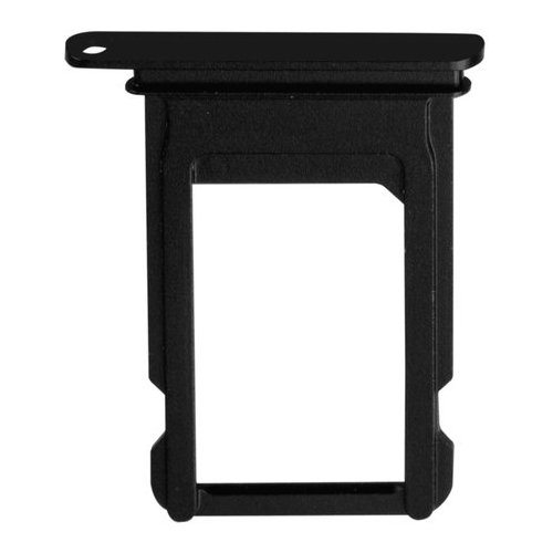 SIM-Karten Halter jet black/schwarz für Apple iPhone 7 Plus (A1661)