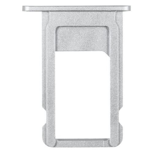 SIM-Karten Halter silver/silber white/weiß für Apple iPhone 6s Plus (A1687, A1634)